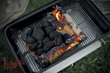Портативный угольный гриль Weber Go-Anywhere, чёрный