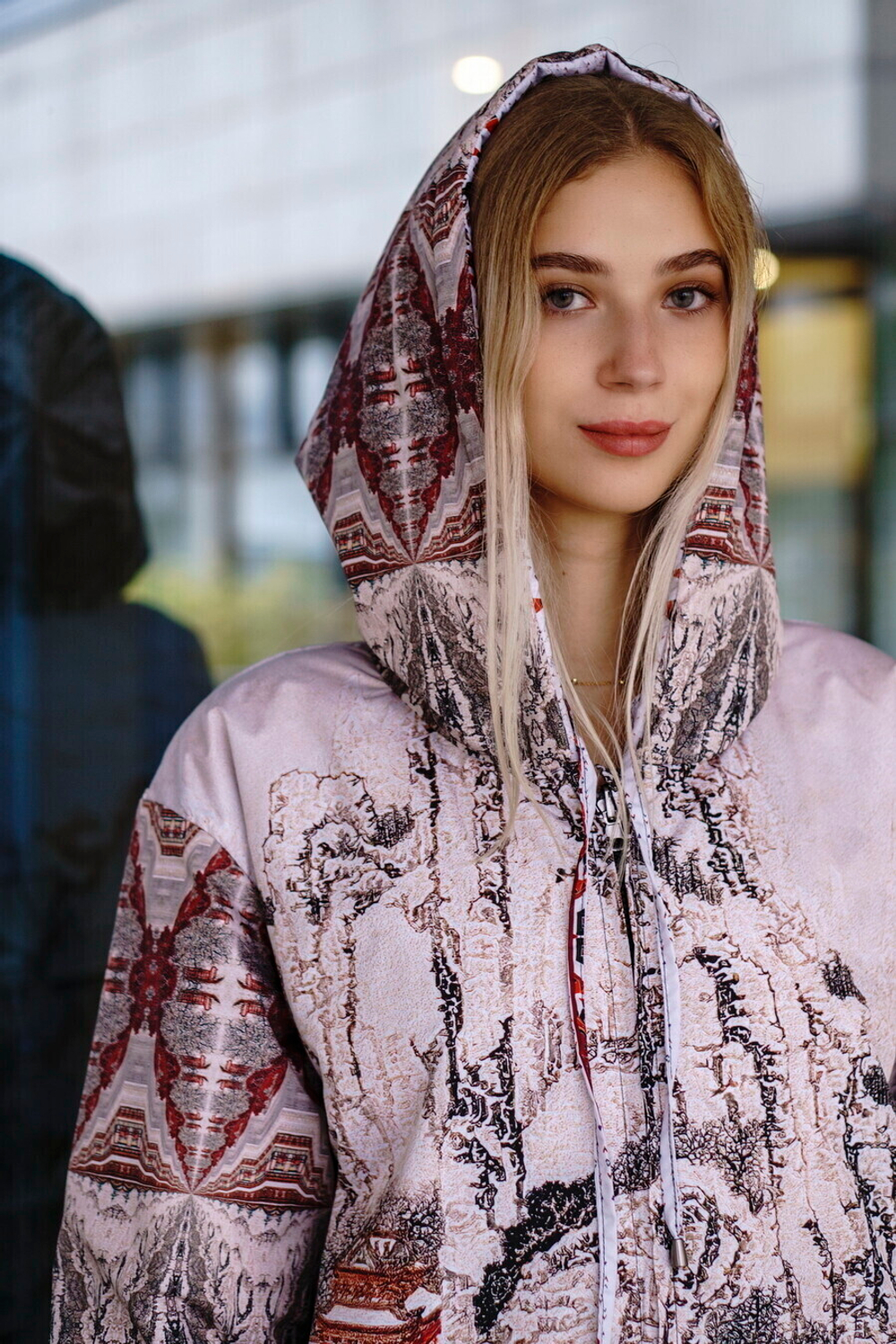 Двустороннее пальто-парка