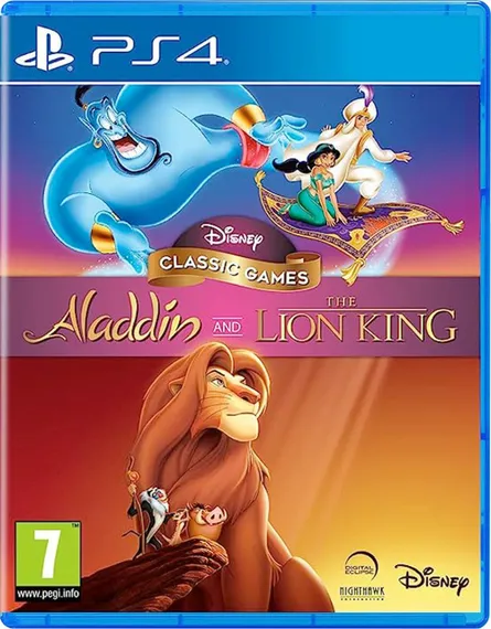 PS4 Disney Classic Games: Aladdin and The Lion King (Б/У, Английская версия, CUSA-16975)