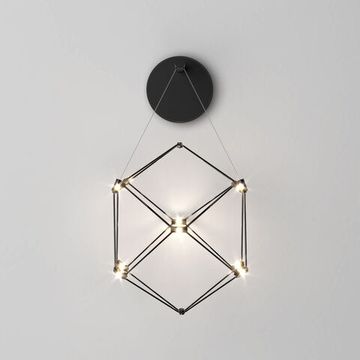 Настенный светодиодный светильник 90310/1 черный жемчуг Uma Eurosvet