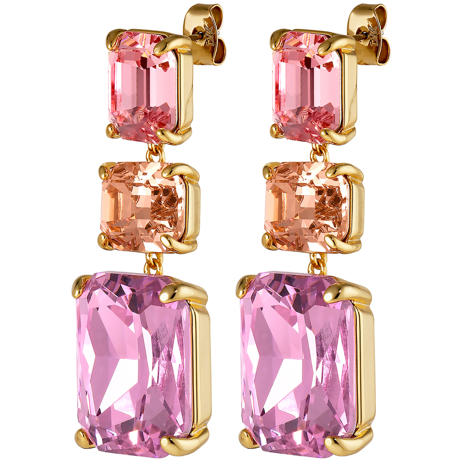 Серьги Dyrberg Kern ESMARA SG LIGHT ROSE / PEACH 460014