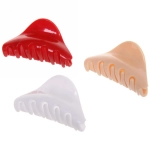 Заколка-краб для волос «Amelia - Classic», микс 6 цветов, 5*2,5*1,5см, ( в индивид. пакете со стикером)