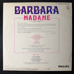 Barbara ‎– Madame (Франция 1970г.) Т