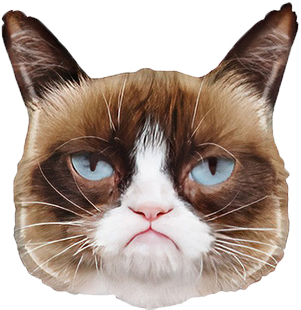 Шар (26&#39;&#39;/66 см) Фигура, Сердитая кошка, 1 шт.