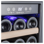 Винный шкаф Temptech Premium WP2DQ60DCS нерж. сталь