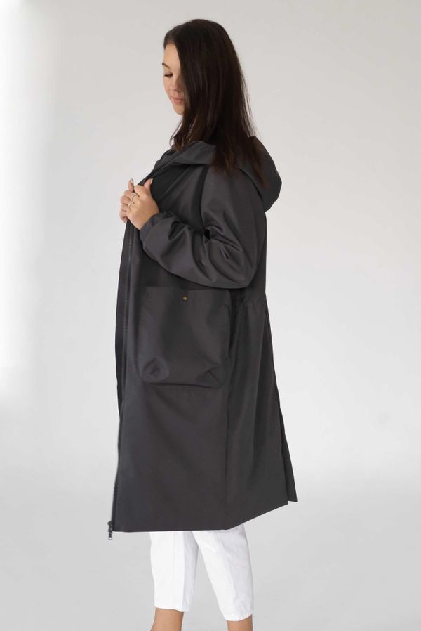 Плащ Женский Графитовый - фото 6