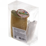 Гирлянда для дома ЛЕНТА ДЕКОРАТИВНАЯ «Морозные снежинки» 2,0 м, 6 см, 20 ламп LED (на батарейках), Золото (подсветка золото)