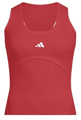 Женский топ теннисный Adidas Tennis Pro Climacool Y-Tank - красный