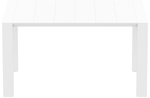 Стол пластиковый раздвижной Siesta ContractVegas Table, 1000-1400х1000х750 мм, белый