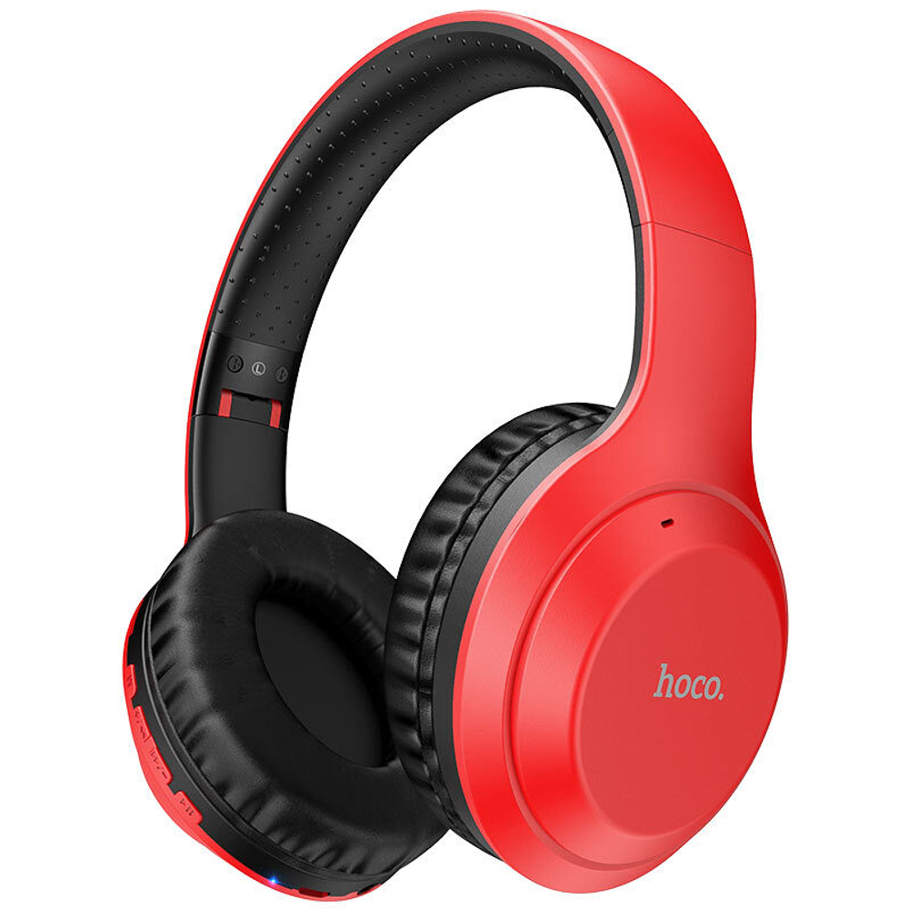 Полноразмерные Bluetooth наушники HOCO W30 (красный)
