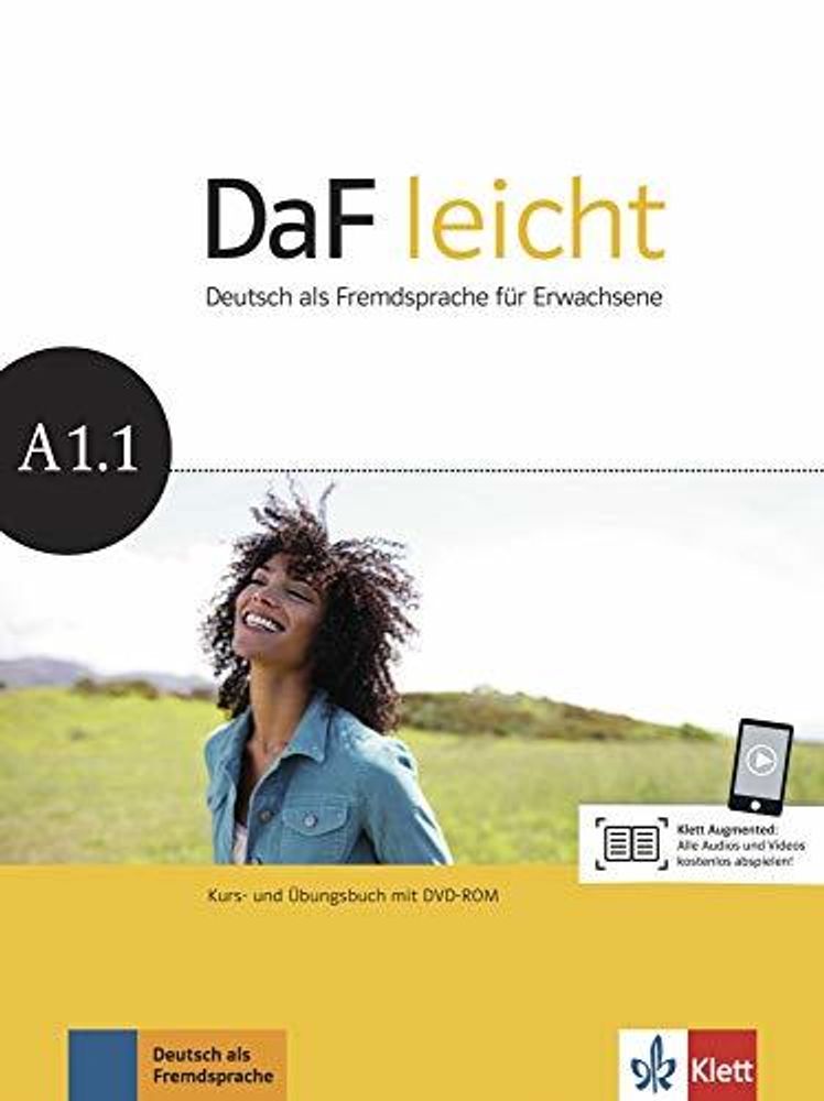 DaF leicht  A1.1 Kurs-/Ubgsb.  +DVD-ROM