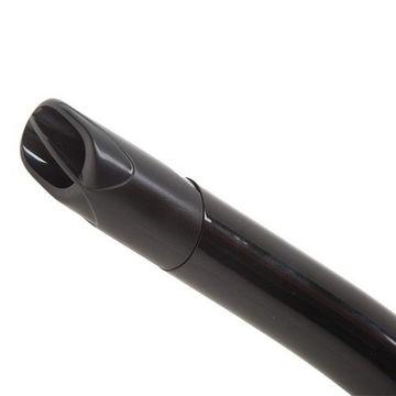 Трубка Marlin Flash Black Изогнутая гофра