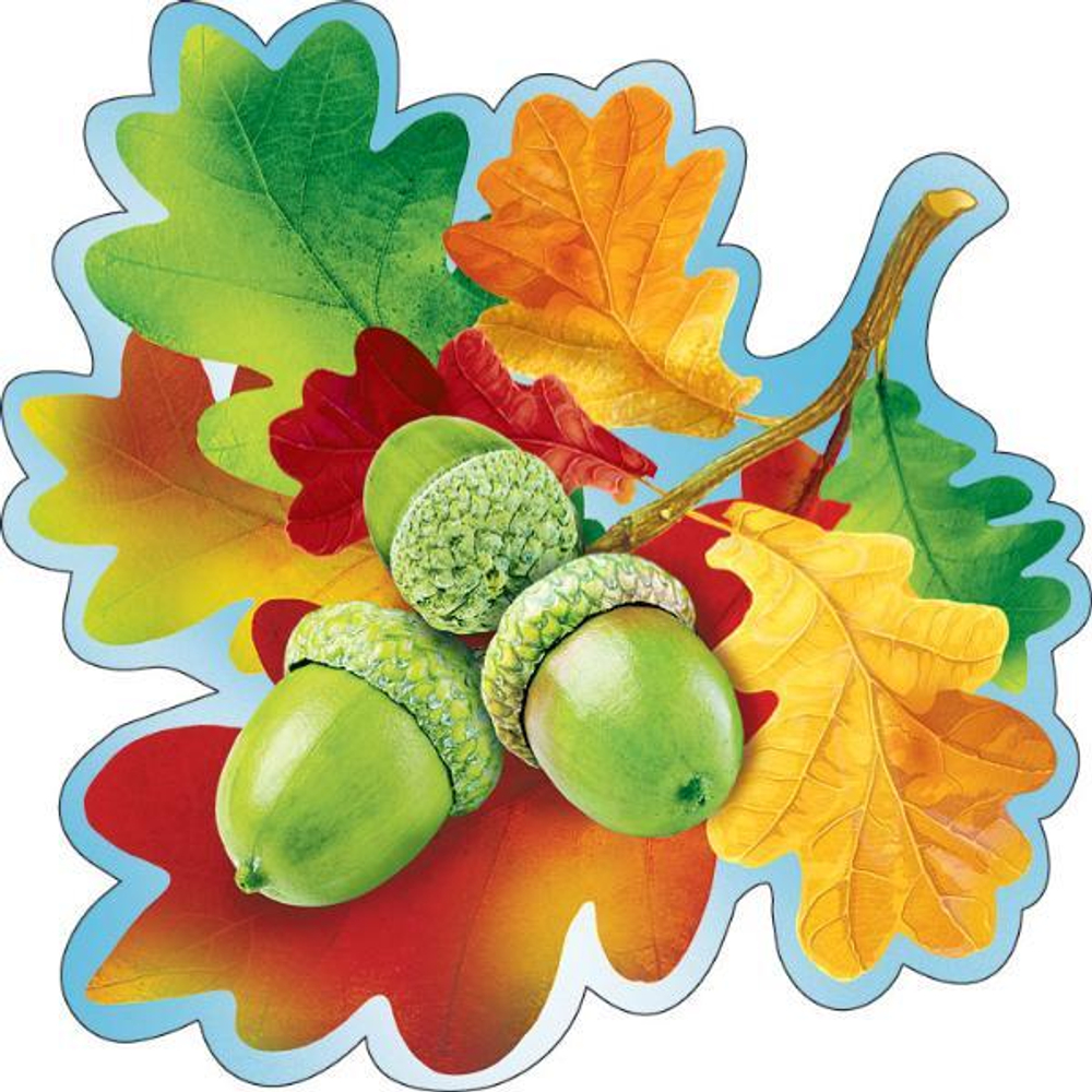 Украшение на скотче "Дубовая ветка", 46032 079.143