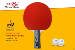 Ракетка н/т Double Fish 3A+C