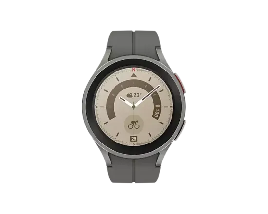 Смарт-часы Samsung Galaxy Watch 5 Pro серый титан