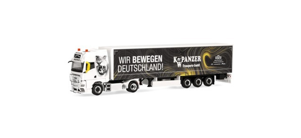 Грузовик MAN TGX GX пп тент "K.W. Panzer"