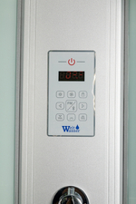 Душевая кабина WeltWasser WW500 Werra 804 80x80 10000003231 профиль Хром стекло прозрачное