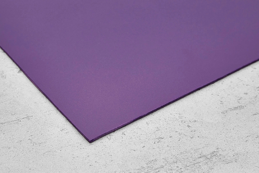 Kydex Toxic Skull black/purple 2,03мм, лист 300x200мм