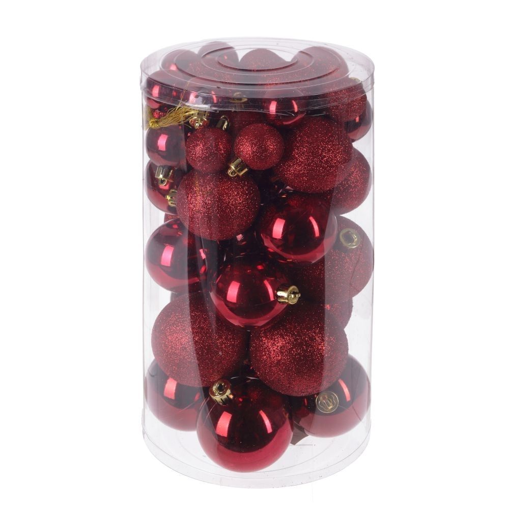 GAEM Набор из 40шт Украшение новогоднее "Шар", D 6 см, L14,5 W14,5 H26 см