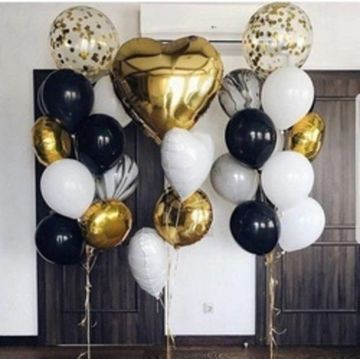 Фонтан из воздушных шаров №20