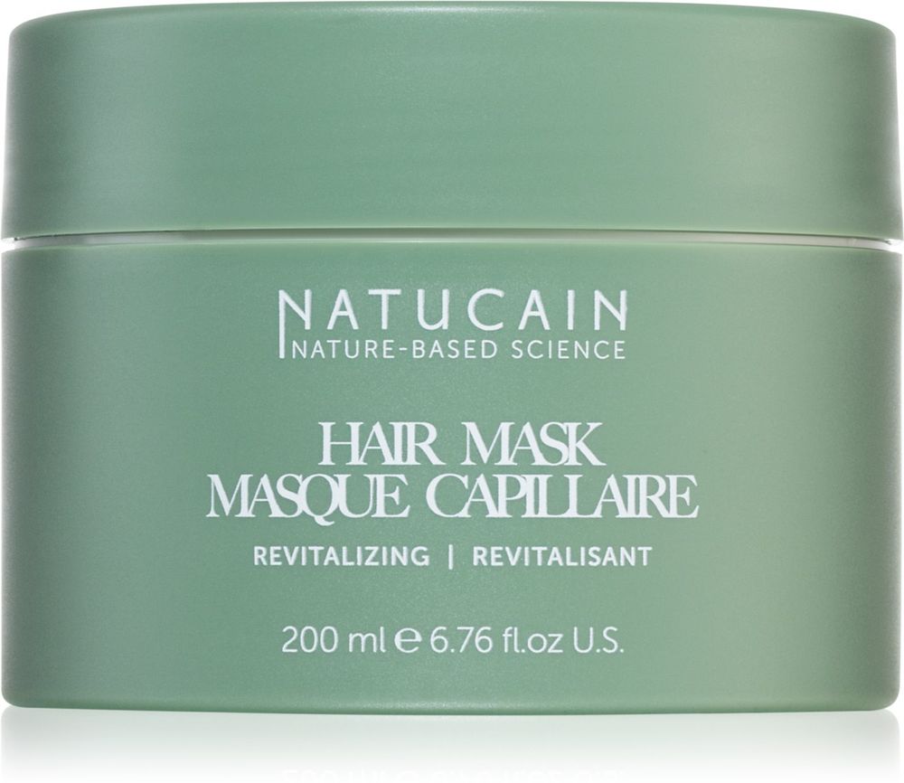 Natucain Revitalizing Hair Mask - глубоко укрепляющая маска для ослабленных волос с тенденцией к выпадению /   0  ml  / GTIN 4063528062321