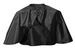 Укороченная накидка черная 73х115см h10806-15