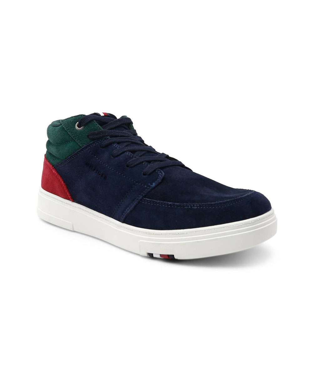 кожаные кроссовки modern cupsole chukka suede Tommy Hilfiger - темно-синий(FM0FM04293)