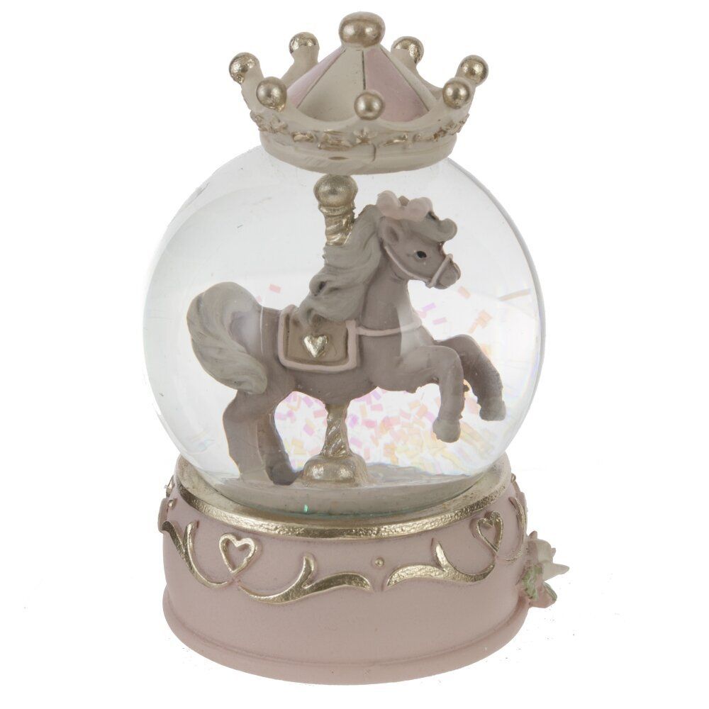 GAEM Фигурка декоративная в стекл шаре "Карусель", D 6,5 см, L6,5 W6,5 H10 см, 3в.