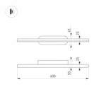 Подсветка для зеркала Arlight TENERO 035718