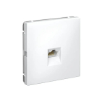 ARTGALLERY РОЗЕТКА компьютерная RJ45, кат. 6A, механизм, БЕЛЫЙ