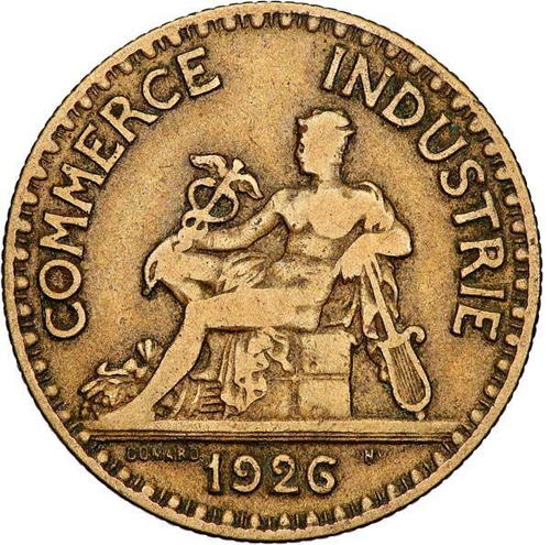France, 2 Francs - Chambres de Commerce, 1926, F