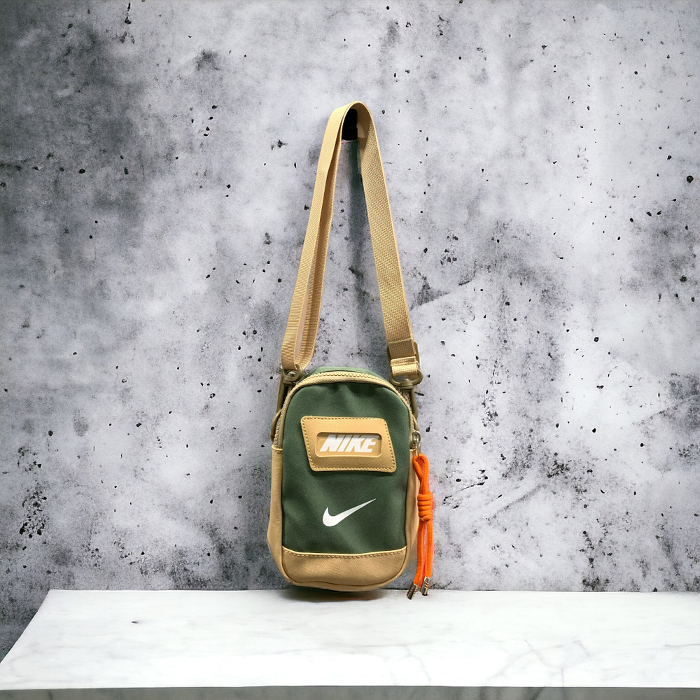 Сумка Nike #3 • Бежево-Зеленый