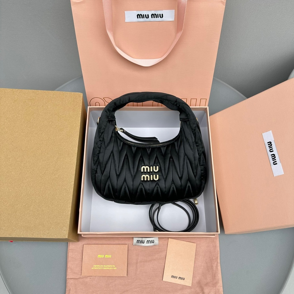 Miu Miu Wander Hobo Bag 20 cm
