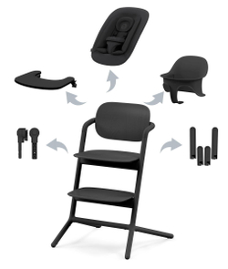 Стульчик для кормления Cybex Lemo 4 в 1 Stunning Black