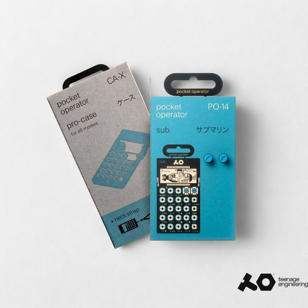 Teenage Engineering PO-14 + CA-X Pro (Синий)
