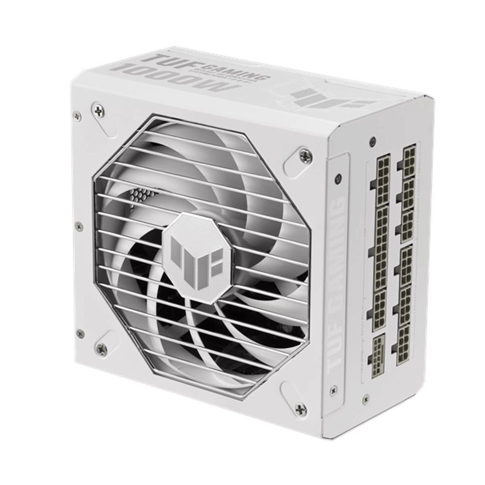 Блок питания ASUS 1000W, TUF Gaming 1000W Gold White Edition, Full Modular, TUF-GAMING-1000G-WHITE