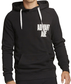 Мужская кофта теннисная Björn Borg Hood Borg Sport - black beauty