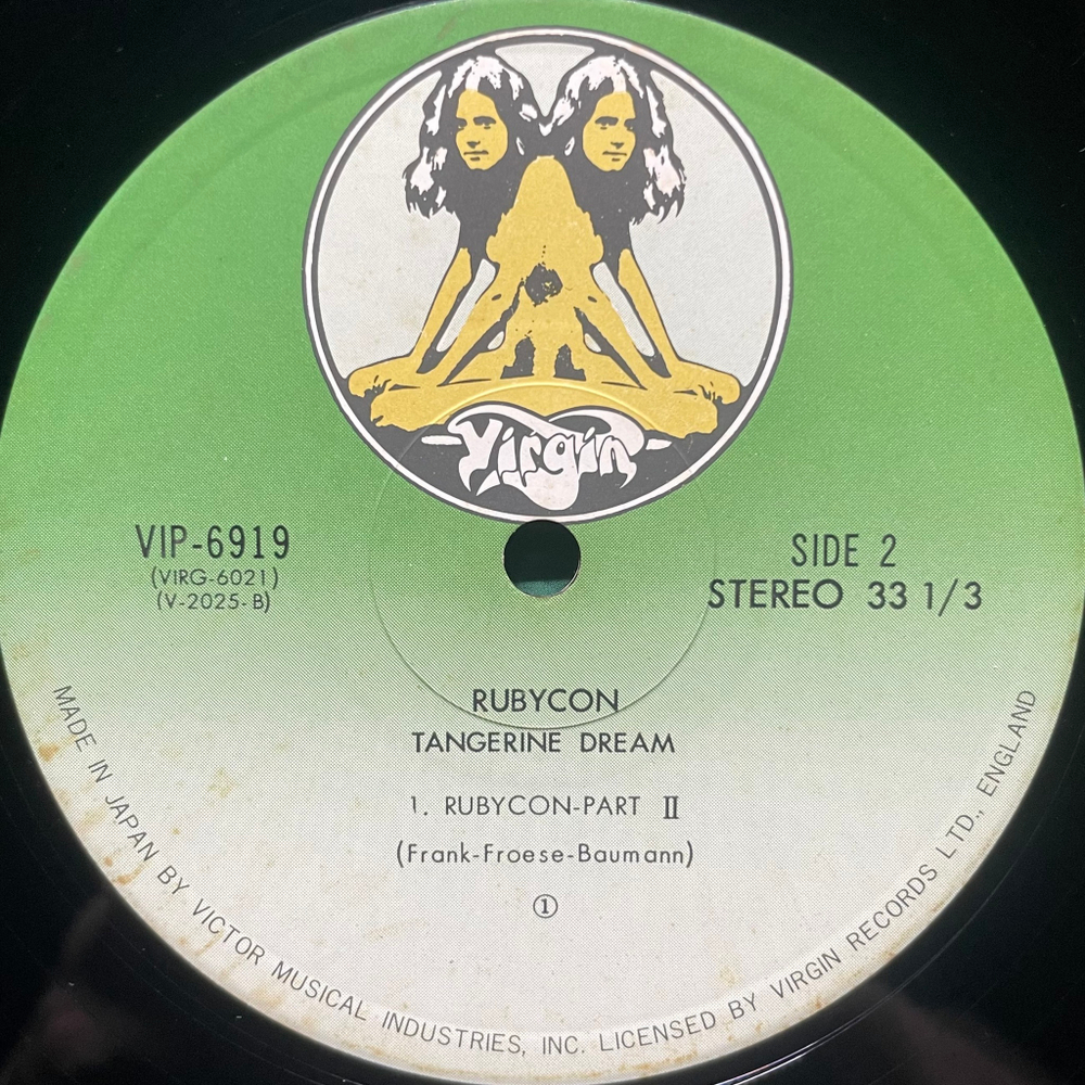 Tangerine Dream ‎– Rubycon (Япония 1978г.)
