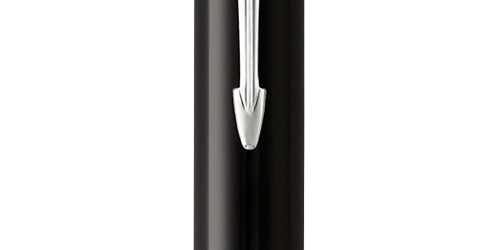 Шариковая ручка Parker Duofold Classic International Black CT, стержень: M, цвет чернил: black, в подарочной упаковке.