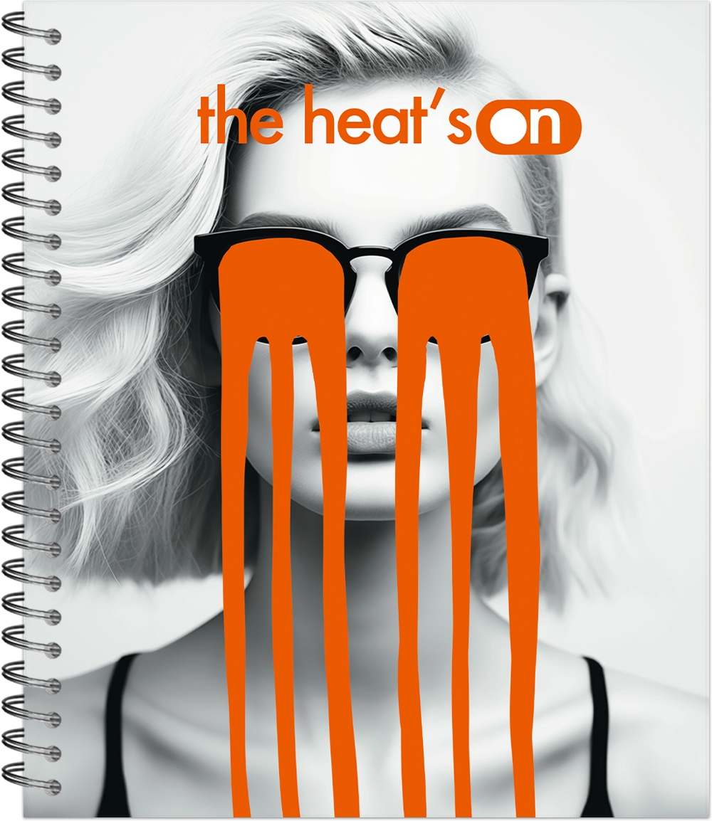 Тетрадь общая 96 листов на металлическом гребне "Neon life details"