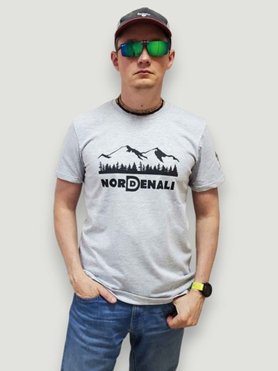Футболка ND-002 Nord Denali (серый меланж)