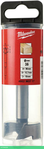 Сверло Milwaukee Forstner 35x50/90мм (4932363717)