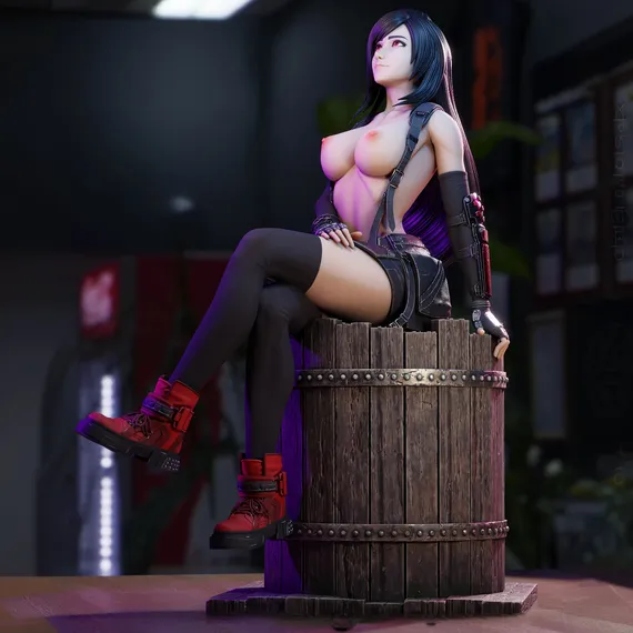 Tifa + NSFW version - Final Fantasy
