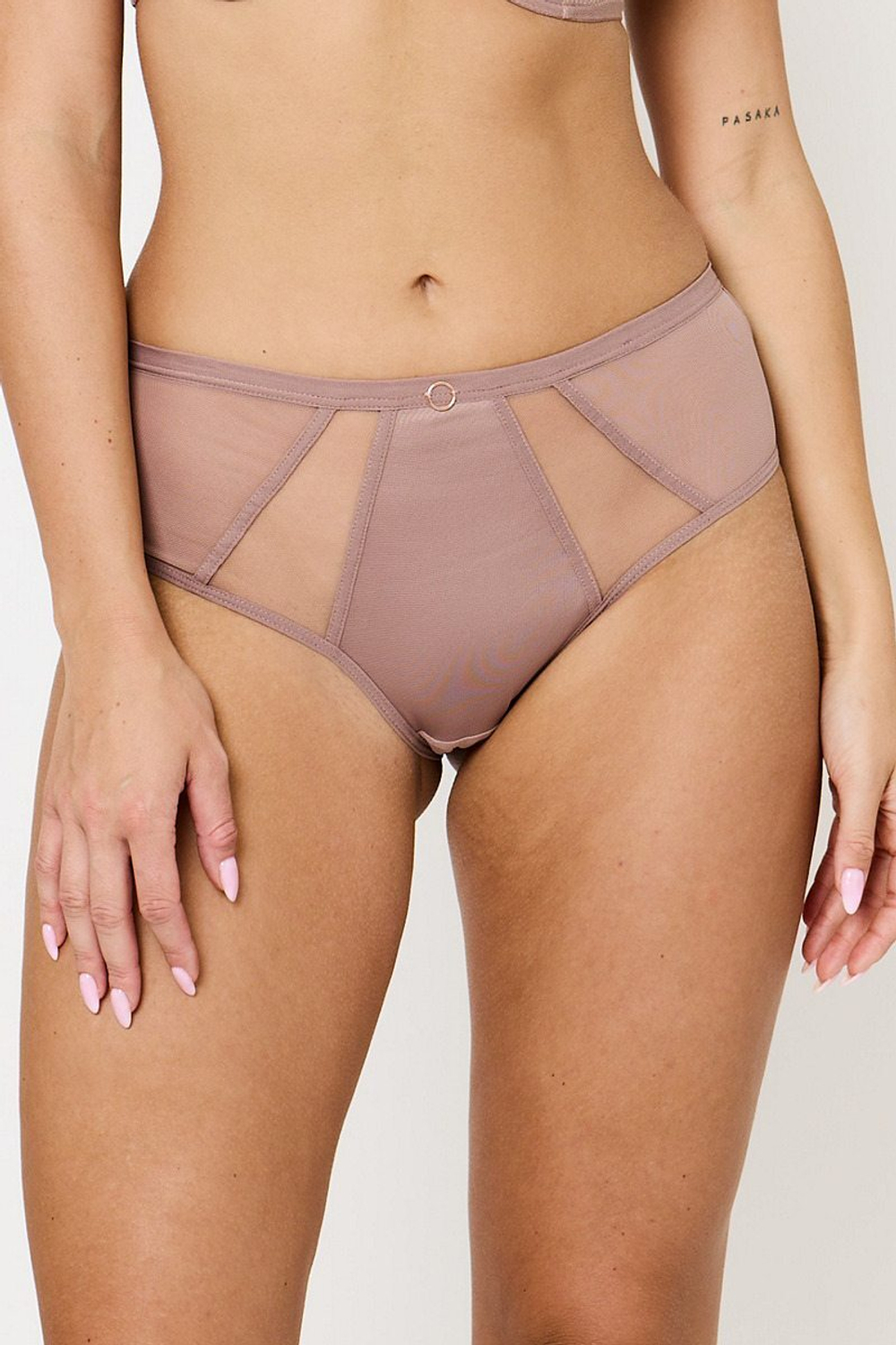 BUTTERFLY MOCCA Трусы высокие SUBTILLE