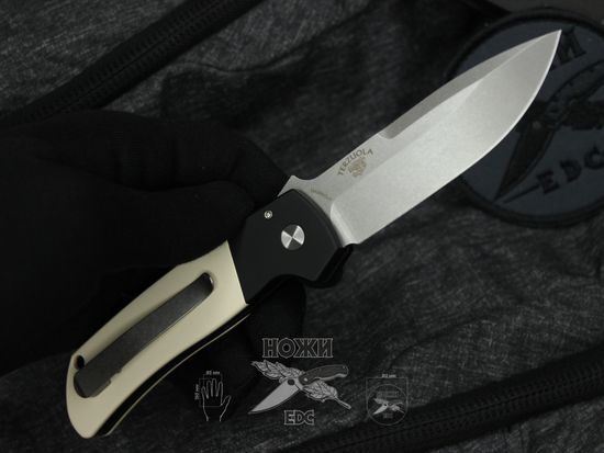 Складной нож Pro-Tech BT2751 Terzuola ATCF c клинком из стали CPM-Magnacut, рукоять алюминий / микарта