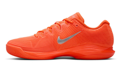 Мужские кроссовки теннисные Nike Zoom Vapor 12 Premium - hyper crimson/metallic silver