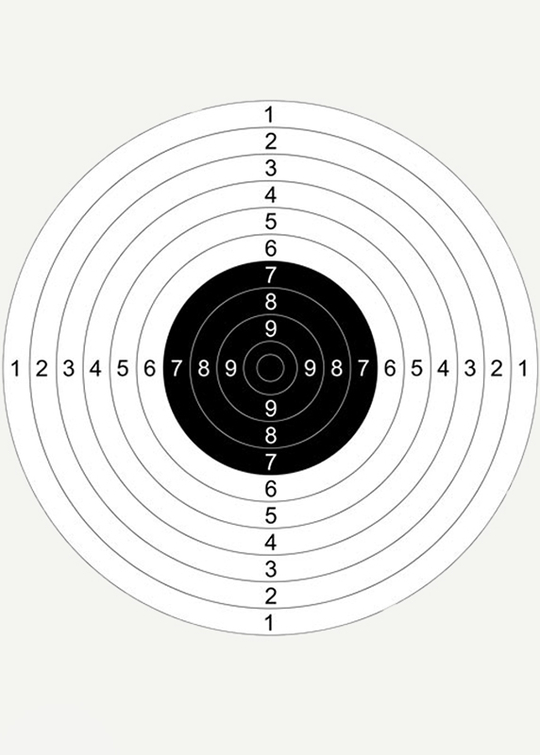 Мишень для пристрелки №4