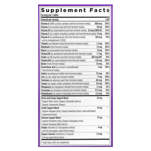 New Chapter, Мультивитамины для мужчин One Daily, 72 вегетарианские таблетки