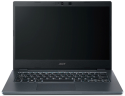 Ноутбук Acer TravelMate P4 TMP414-51-54M6 (NX.VPAER.003) 14;(1920x1080)IPS/ i5-1135G7(2.4ГГц)/ 8Гб/ 256Gb SSD/ Iris Xe Graphics/ нет DVD/ Win10 Pro/ Серый