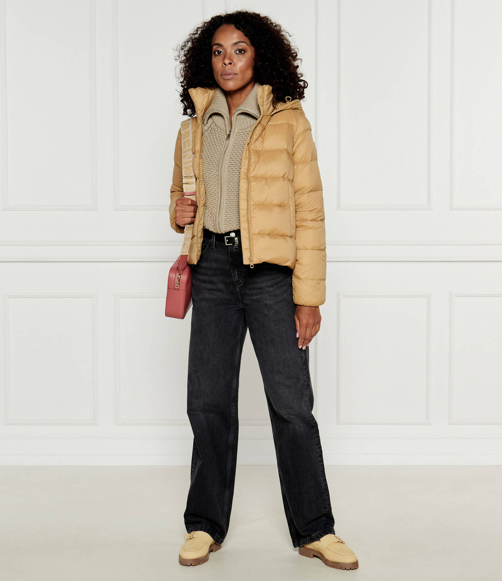 Пуховая куртка Tommy Hilfiger - горчичный(WW0WW43581)